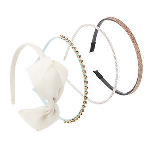 Girls 5-16 4-pk. Headband Set