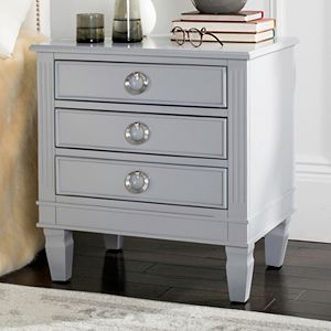 Safavieh French Contemporary 3-Drawer Nightstand