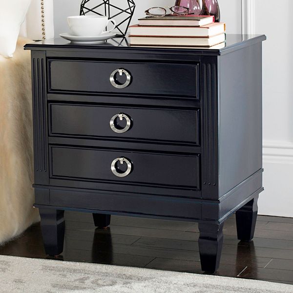 Safavieh French Contemporary 3 Drawer Nightstand