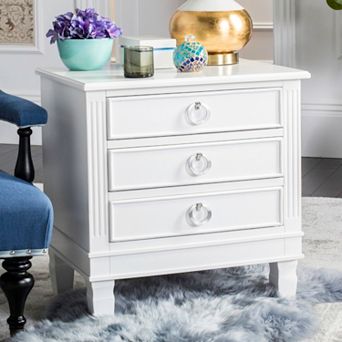Safavieh French Contemporary 3-Drawer Nightstand