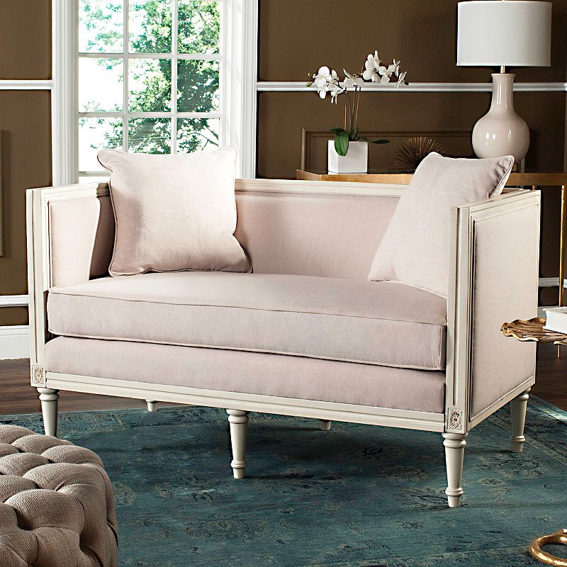 Safavieh French Country Settee Loveseat, Beige