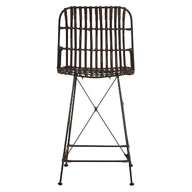 Safavieh Wicker Counter Stool 2-piece Set
