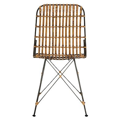 Safavieh Wicker Dining Chair 2-piece Set