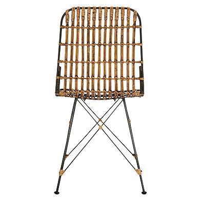Safavieh Wicker Dining Chair 2-piece Set