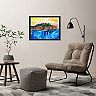 Americanflat "Picturesque Portofino Ligure Italy" Framed Wall Art