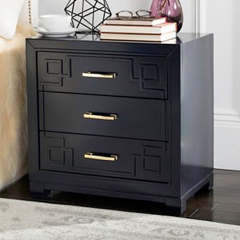 Safavieh Greek Key 3-Drawer Nightstand