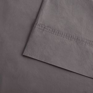 Madison Park Soft Wash 300 Thread Count Cotton Percale Sheet Set