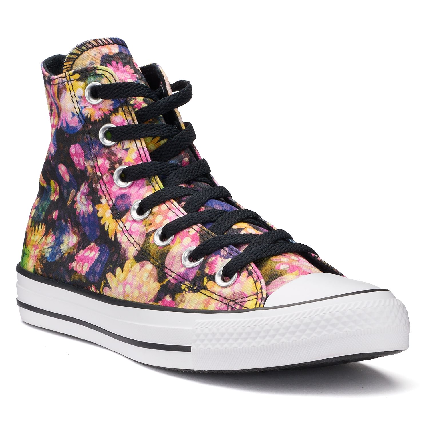 floral high tops