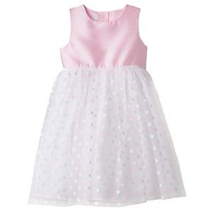 Toddler Girl Marmellata Classics Glitter Polka-Dot Skirt Dress