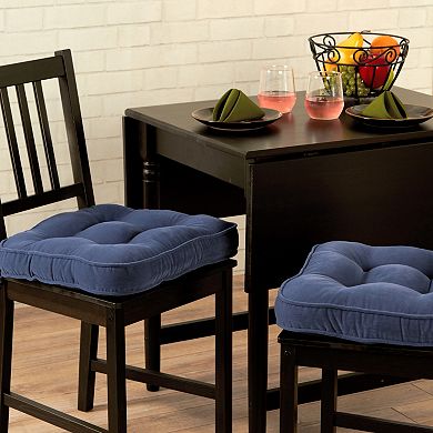 Greendale Home Fashions 2-pack Hyatt Reversible Chair Pad Set