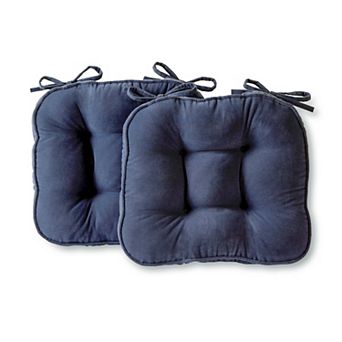 Greendale Home Fashions 2-pack Hyatt Reversible Chair Pad Set