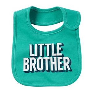 Baby Boy Carter's Slogan Bib