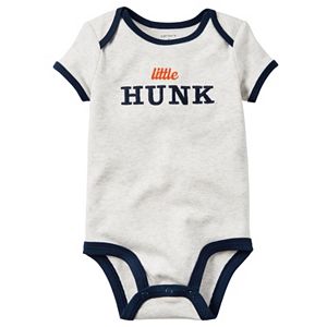 Baby Boy Carter's Embroidered Slogan Bodysuit