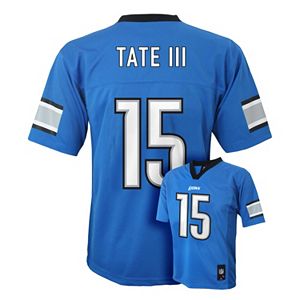 Boys 8-20 Detroit Lions Golden Tate NFL Replica Jersey