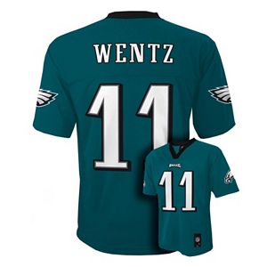 Boys 8-20 Philadelphia Eagles Carson Wentz NFL Replica Jersey