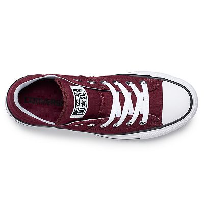 Burgundy converse kohls on sale