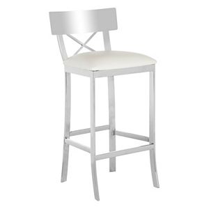 Safavieh Cross-Back Bar Stool