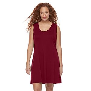 Plus Size Rock & Republic® Crochet Back Dress