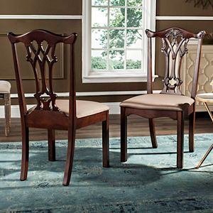 Safavieh Traditional Accent Chair 2-piece Set