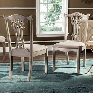 Safavieh Traditional Accent Chair 2-piece Set