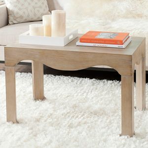 Safavieh Scalloped Coffee Table