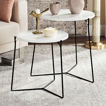 Safavieh Modern Nesting End Table 2 pc Set