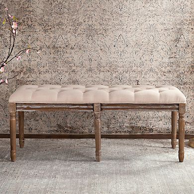 Safavieh French Classic Tufted Bench