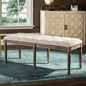 Safavieh French Classic Tufted Bench