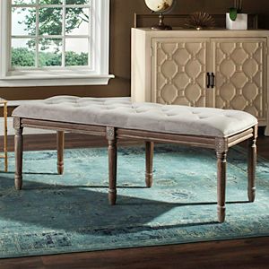 Safavieh French Classic Tufted Bench