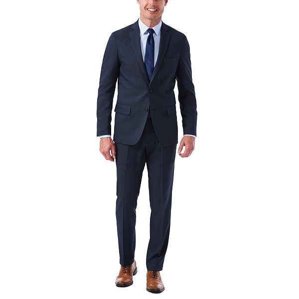 Men's Haggar® Slim-Fit Stretch Melange Gabardine Suit Jacket