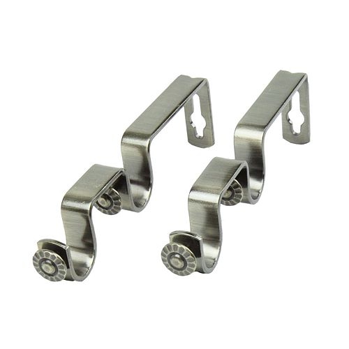 Rod Desyne 2 Pk Double Curtain Rod Brackets