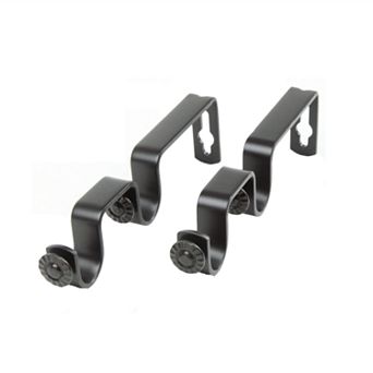 Rod Desyne 2 pk Double Curtain Rod Brackets