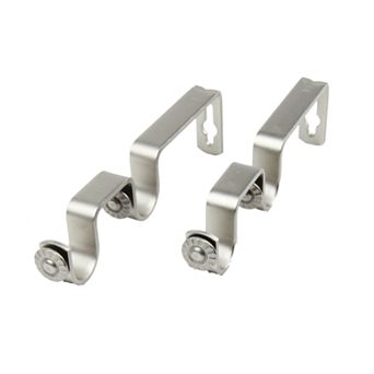 Rod Desyne 2 pk Double Curtain Rod Brackets