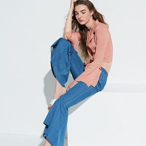 k/lab Groovy Bell Bottom Jeans