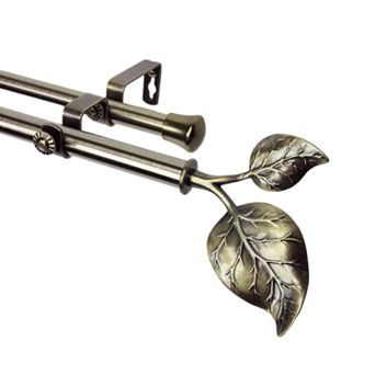 Rod Desyne Ivy Adjustable Double Curtain Rod