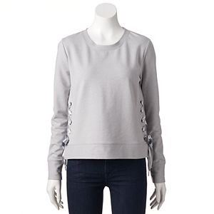 Women's Juicy Couture Lace Up Sweatshirt