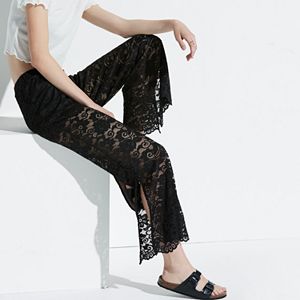k/lab Lace Flare Leg Pants