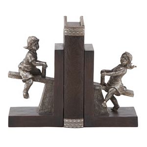 Industrial Gear Bookends 2 Piece Set