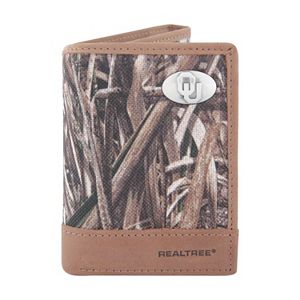 Realtree Oklahoma Sooners Trifold Wallet