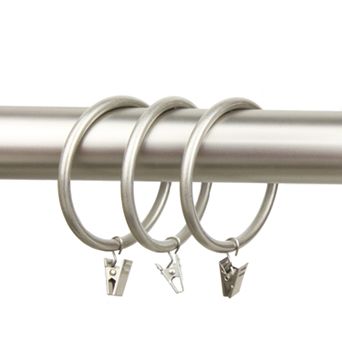 Rod Desyne 10 pk Heavy Duty Clip Curtain Rings