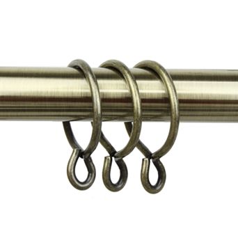 Rod Desyne 10 pk Heavy Duty Eyelet Curtain Rings