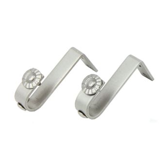 Rod Desyne 2 pk Ceiling Curtain Rod Brackets