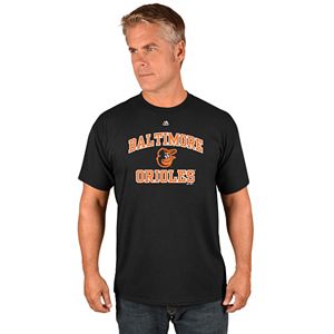 Men's Majestic Baltimore Orioles Heart & Soul Tee