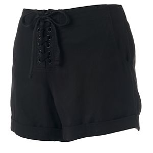 Women's Rock & Republic® Lace-Up Soft Shorts
