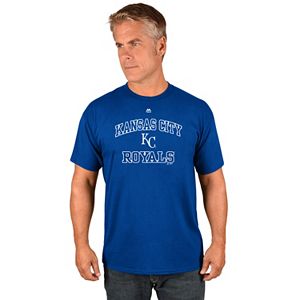 Men's Majestic Kansas City Royals Heart & Soul Tee