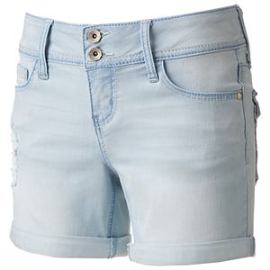 Juniors' Hydraulic Lola 2-Button Midi Shorts