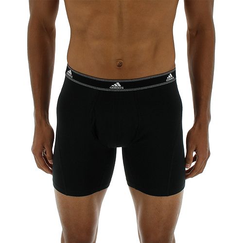 Men's adidas Relaxed Cotton Climalite 2-Pack Boxer Briefs