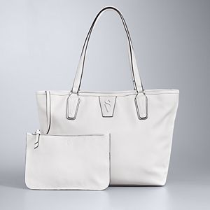 Simply Vera Vera Wang Signature Tote with Attached Pouch