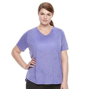 Plus Size Tek Gear® Burnout Tee