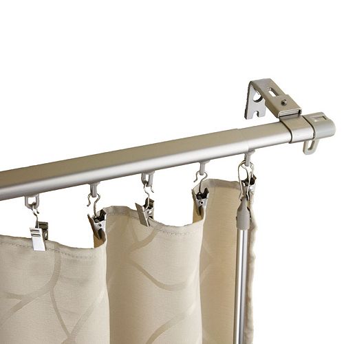 rod desyne armor adjustable curtain track 28 in.48 in